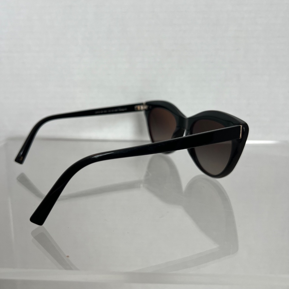 Warby Parker Leta Black Cat Eye Women's Sunglasses 52mm 100 RX-Able - Picture 2 of 6